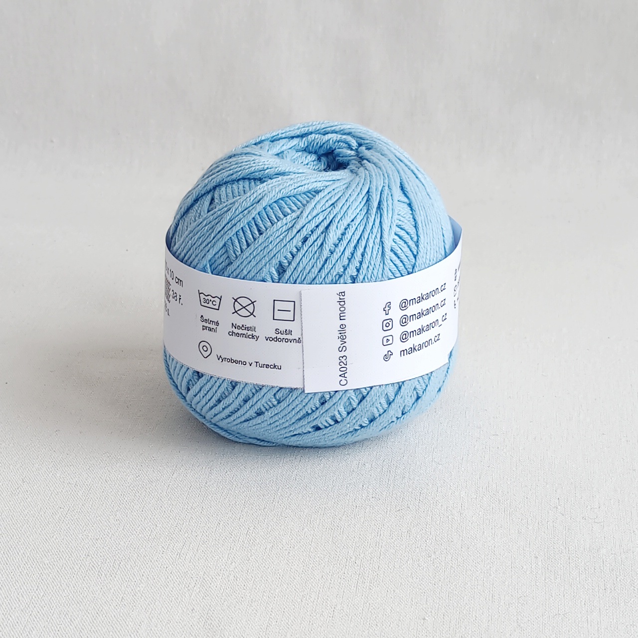 Baby Cotton světle modrá - 3