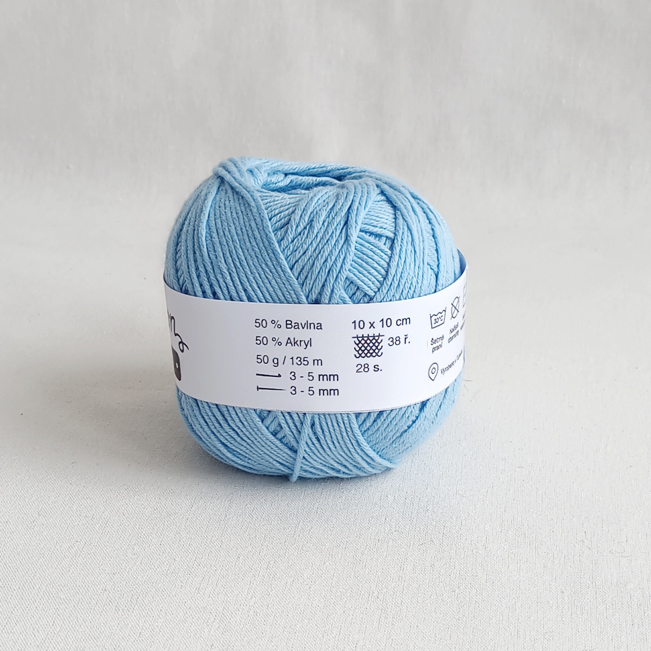 Baby Cotton světle modrá - 2