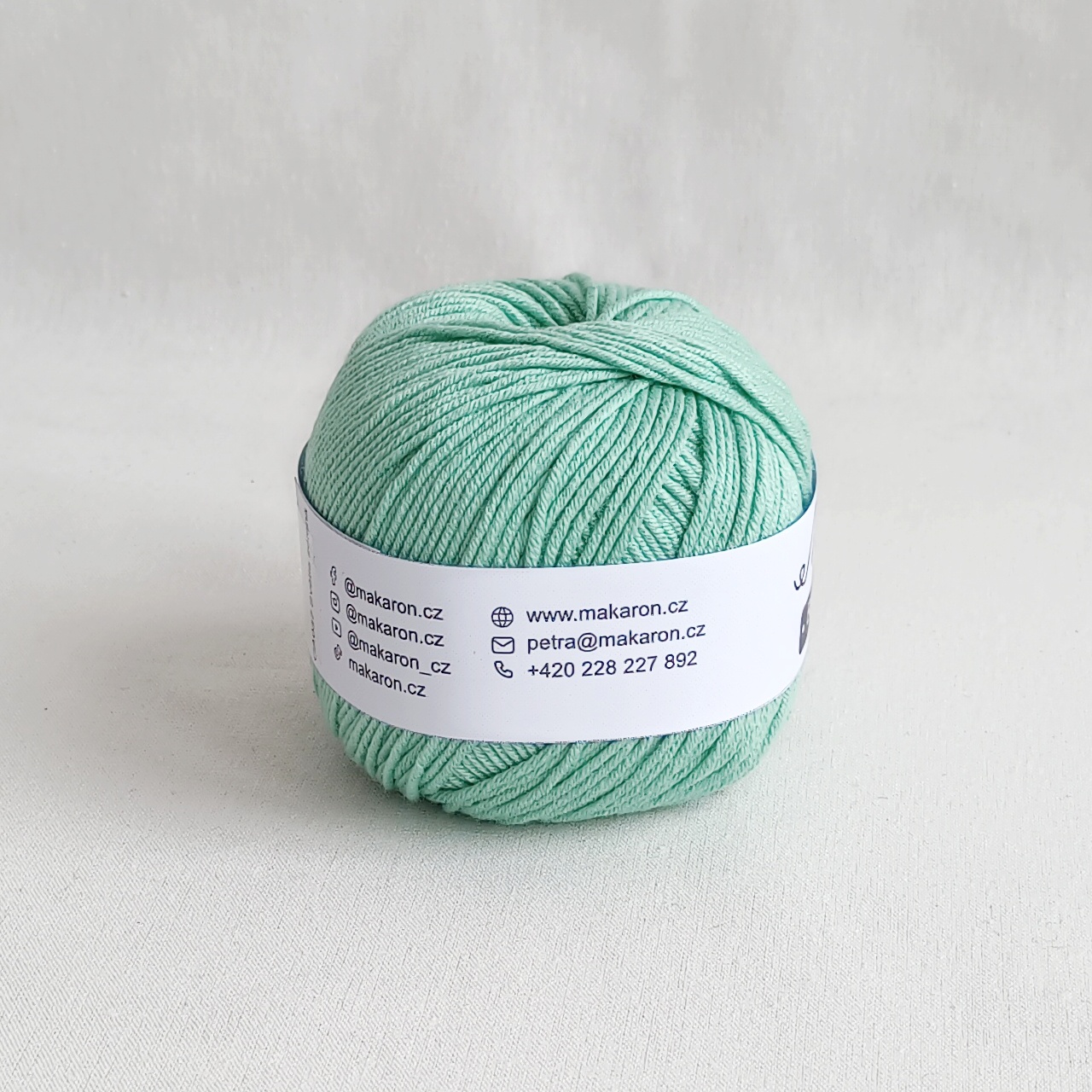 Baby Cotton mentolová zelená - 3