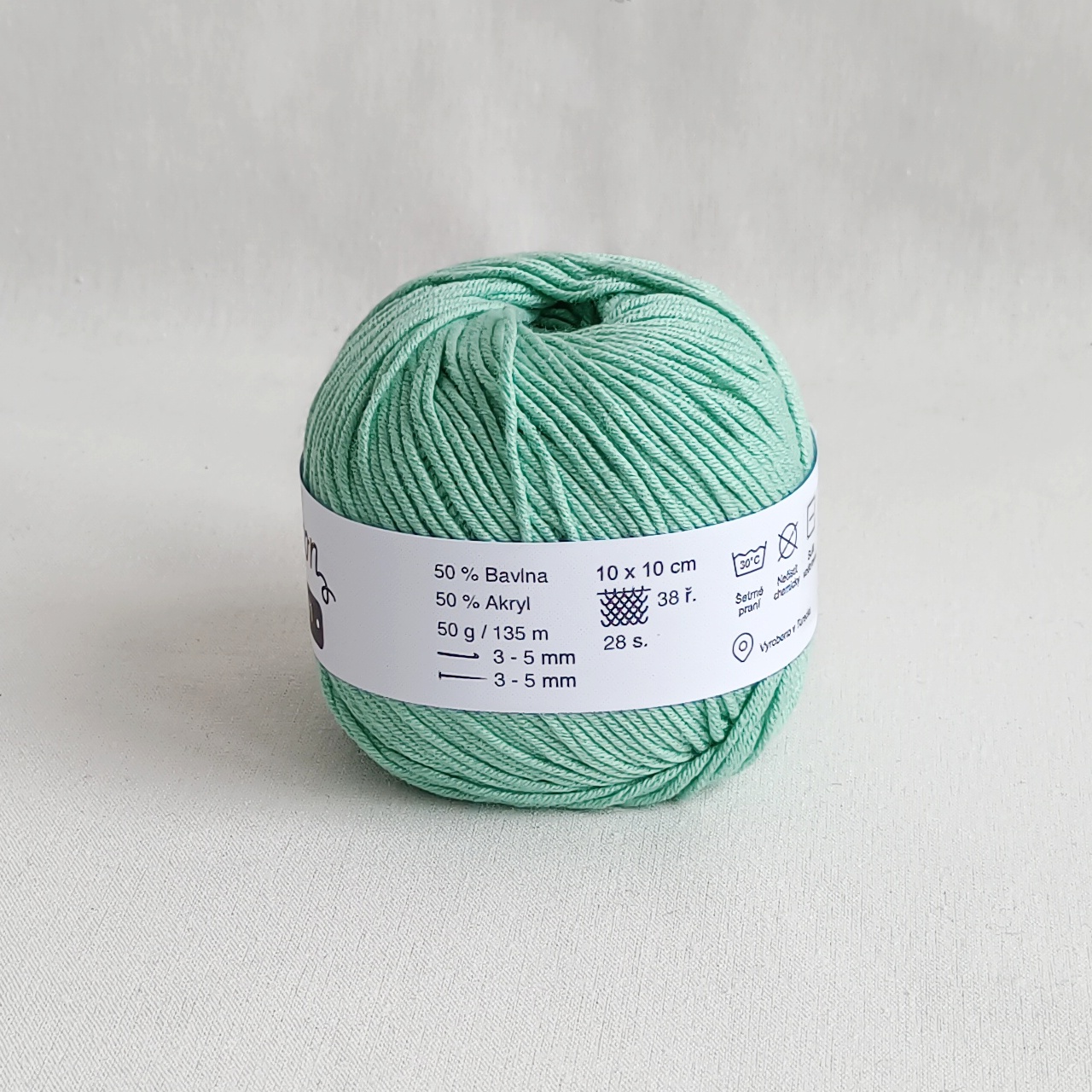 Baby Cotton mentolová zelená - 2