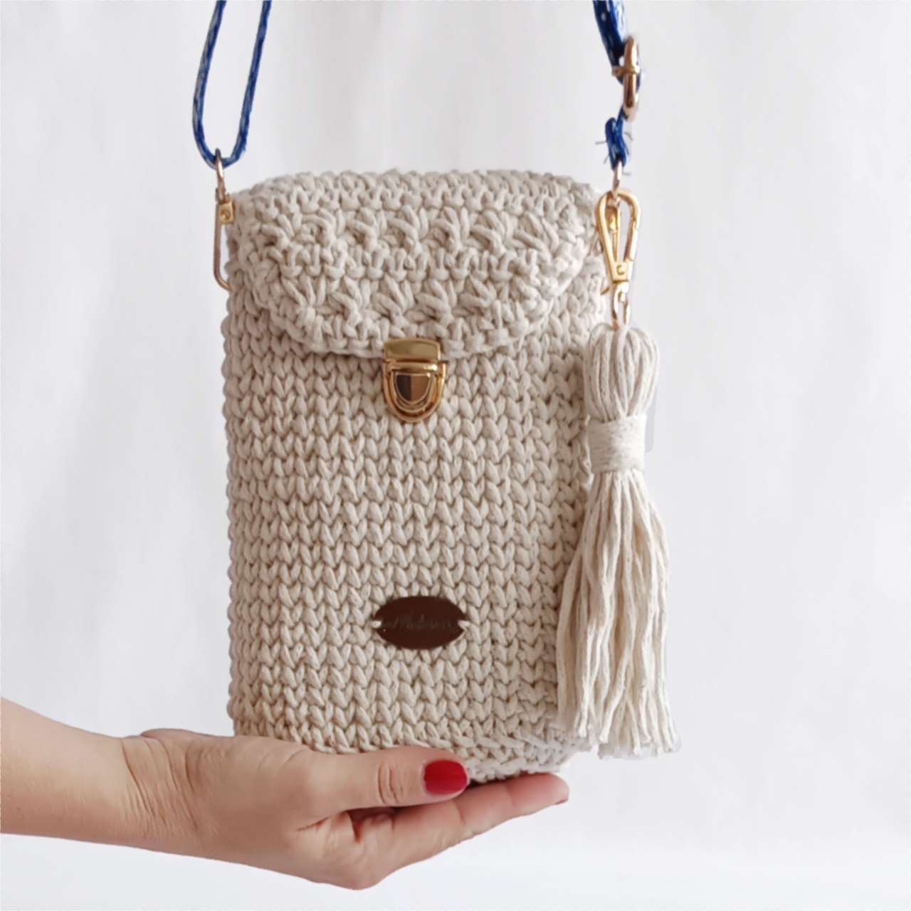 Crossbody Kapsička Smetanová - 5