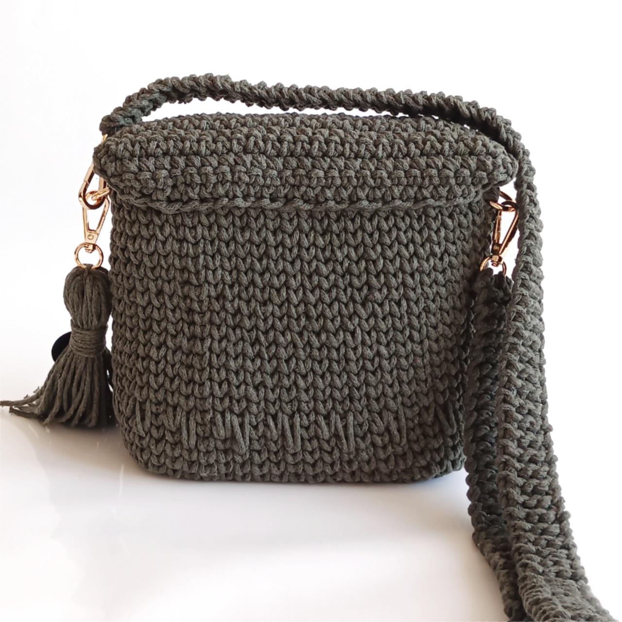 Kabelka Khaki - 7