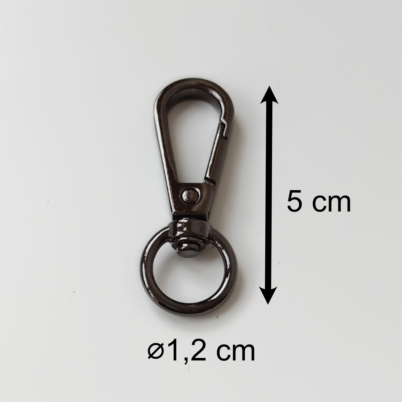 Karabina kovová černá