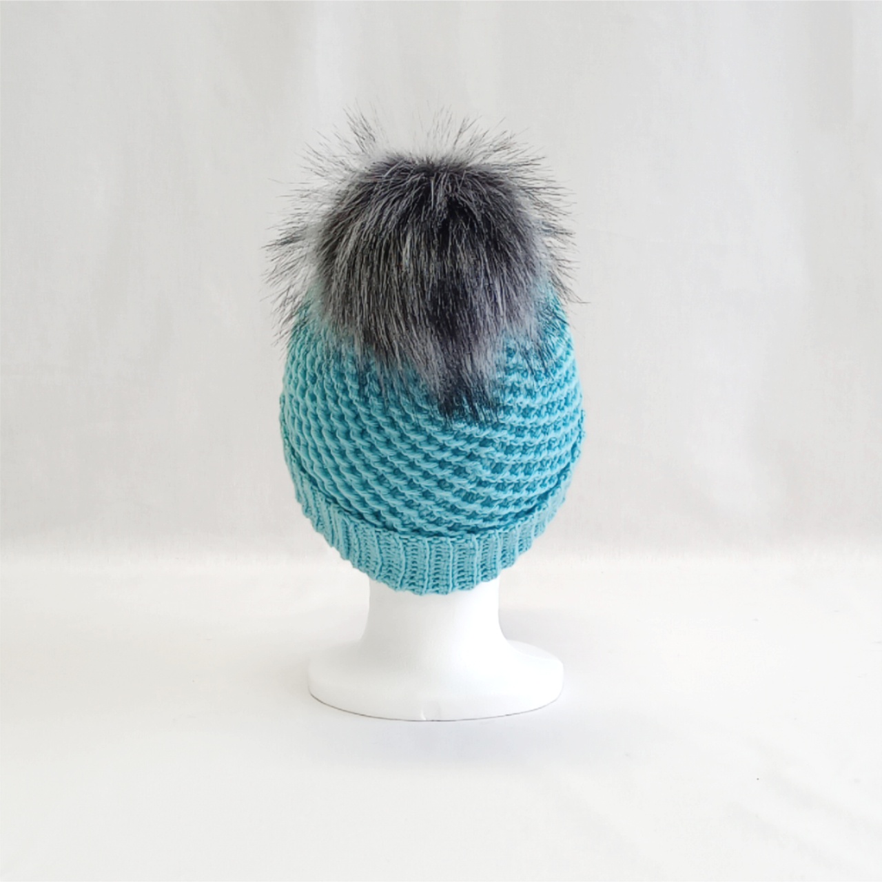 Merino čepice s bambulí M-XL - 3