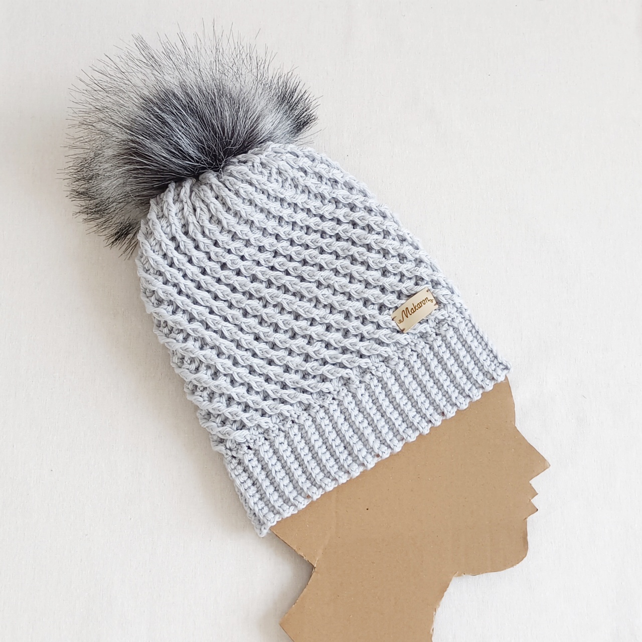 Merino čepice s bambulí XS-S - 2