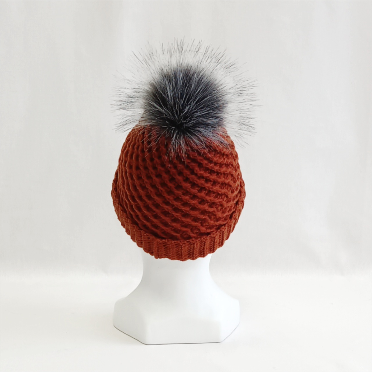 Merino čepice s bambulí XS-S - 4
