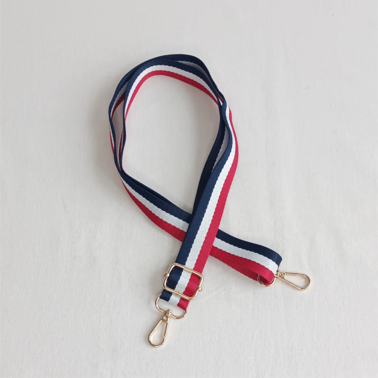 Popruh modro bílo červený - 2