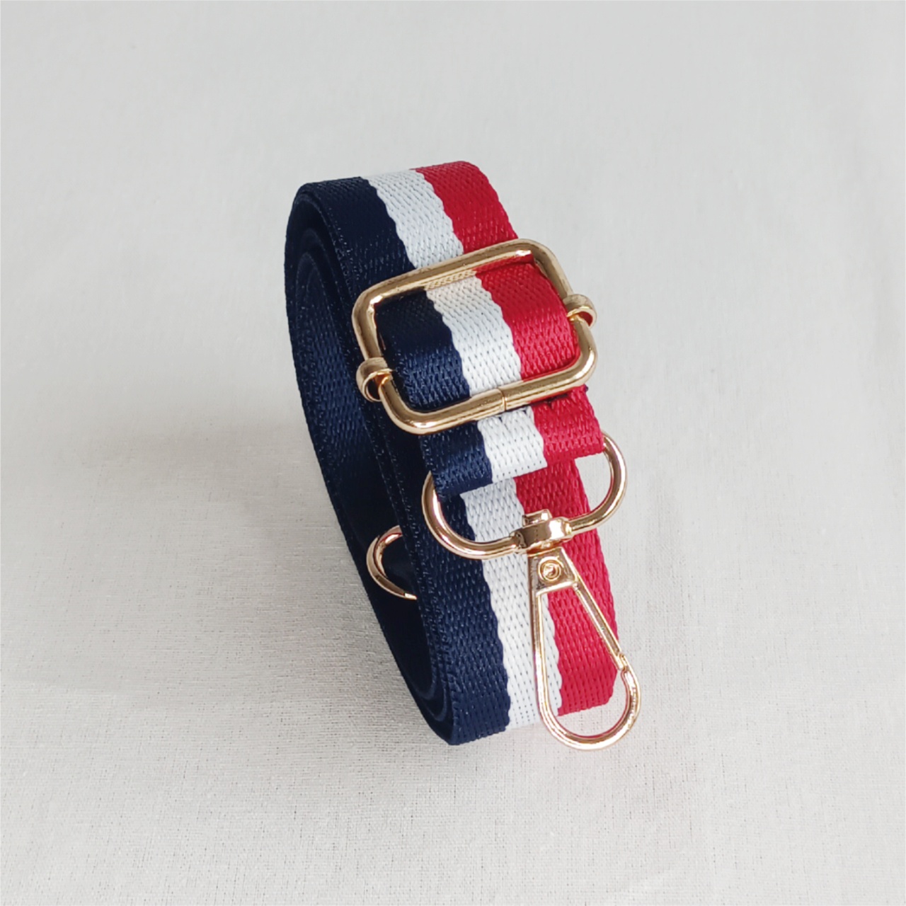 Popruh modro bílo červený - 3
