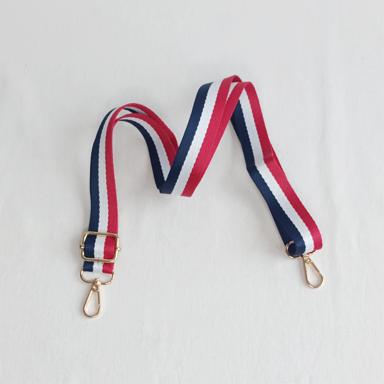 Popruh modro bílo červený - 1