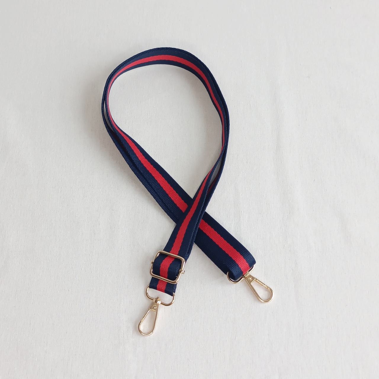 Popruh modro červený - 2