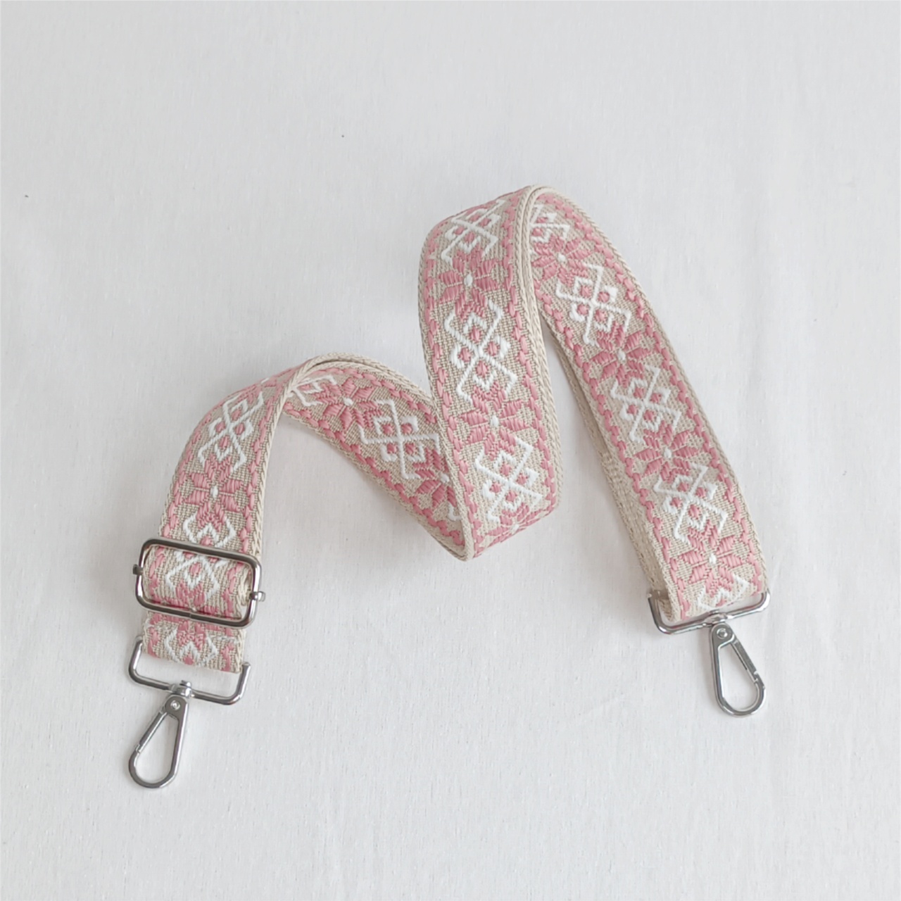 Popruh světle růžový - 1