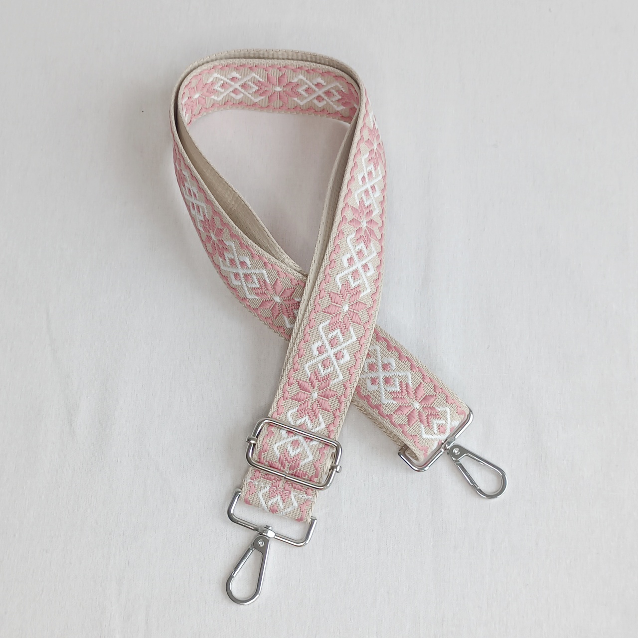 Popruh světle růžový - 2