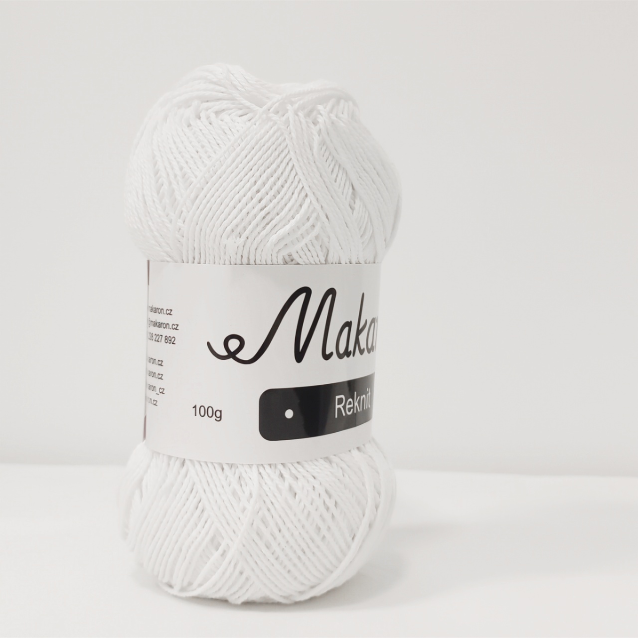 Reknit bílá 2mm - 3