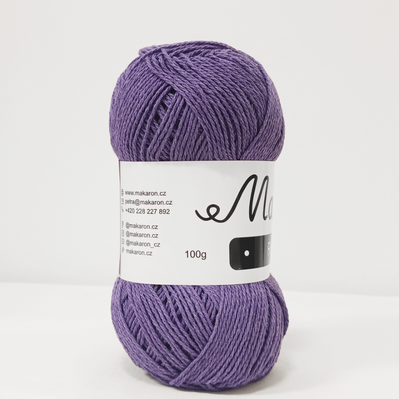 Reknit fialová 2mm - 2