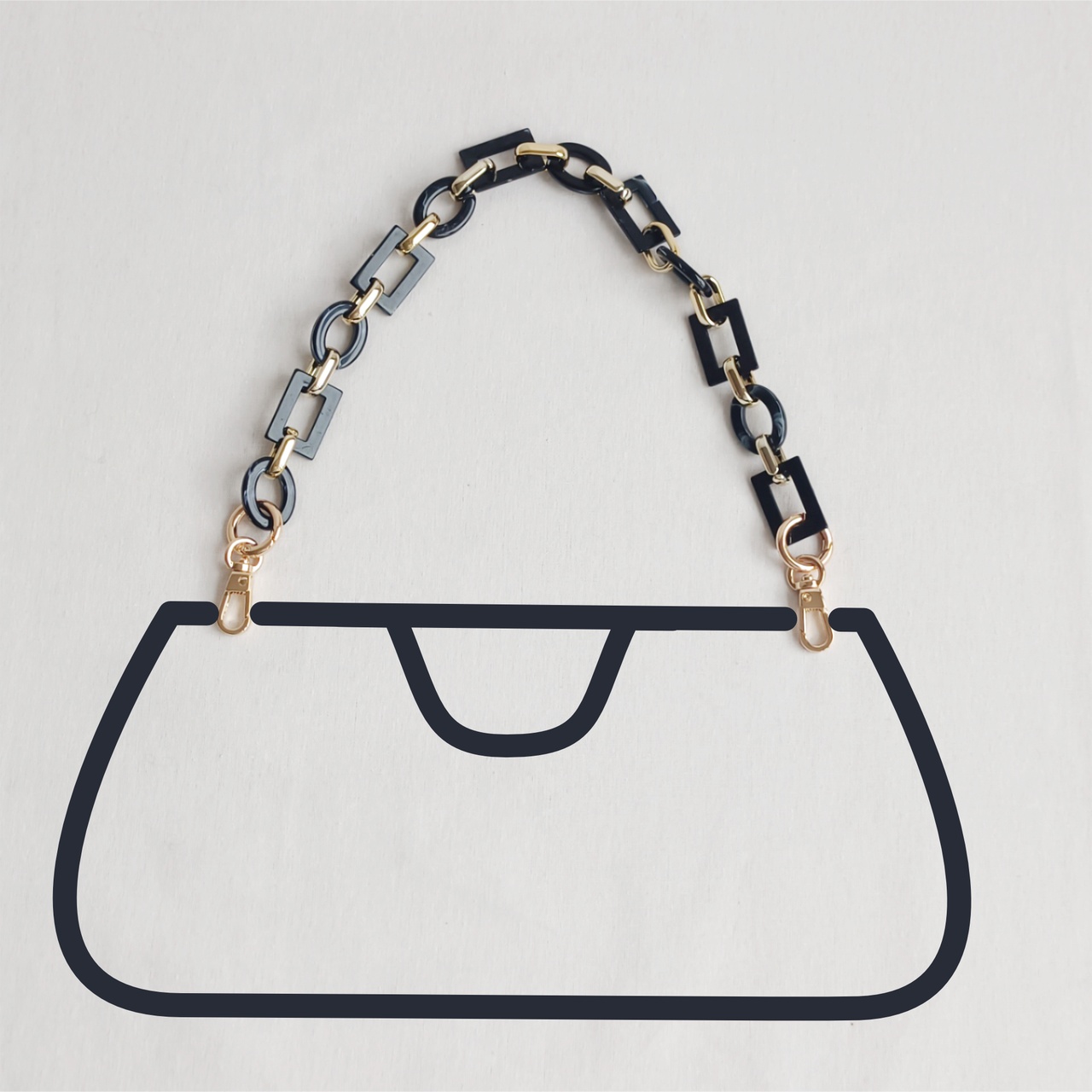 Řetízek černý - 1