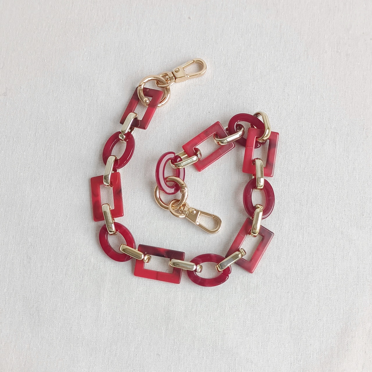 Řetízek červený - 2