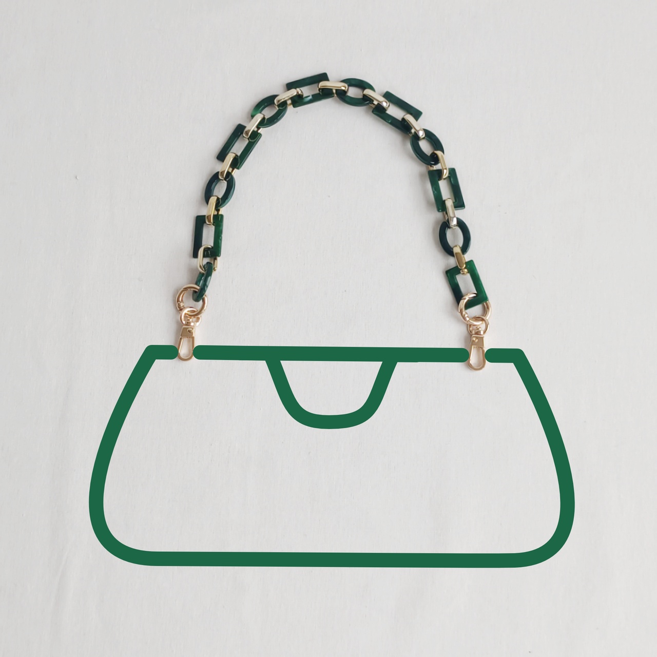 Řetízek zelený - 1