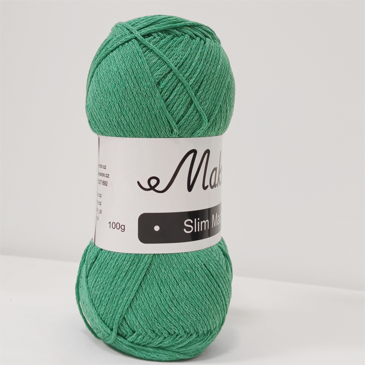 Slim Macrame zelená 2mm - 3