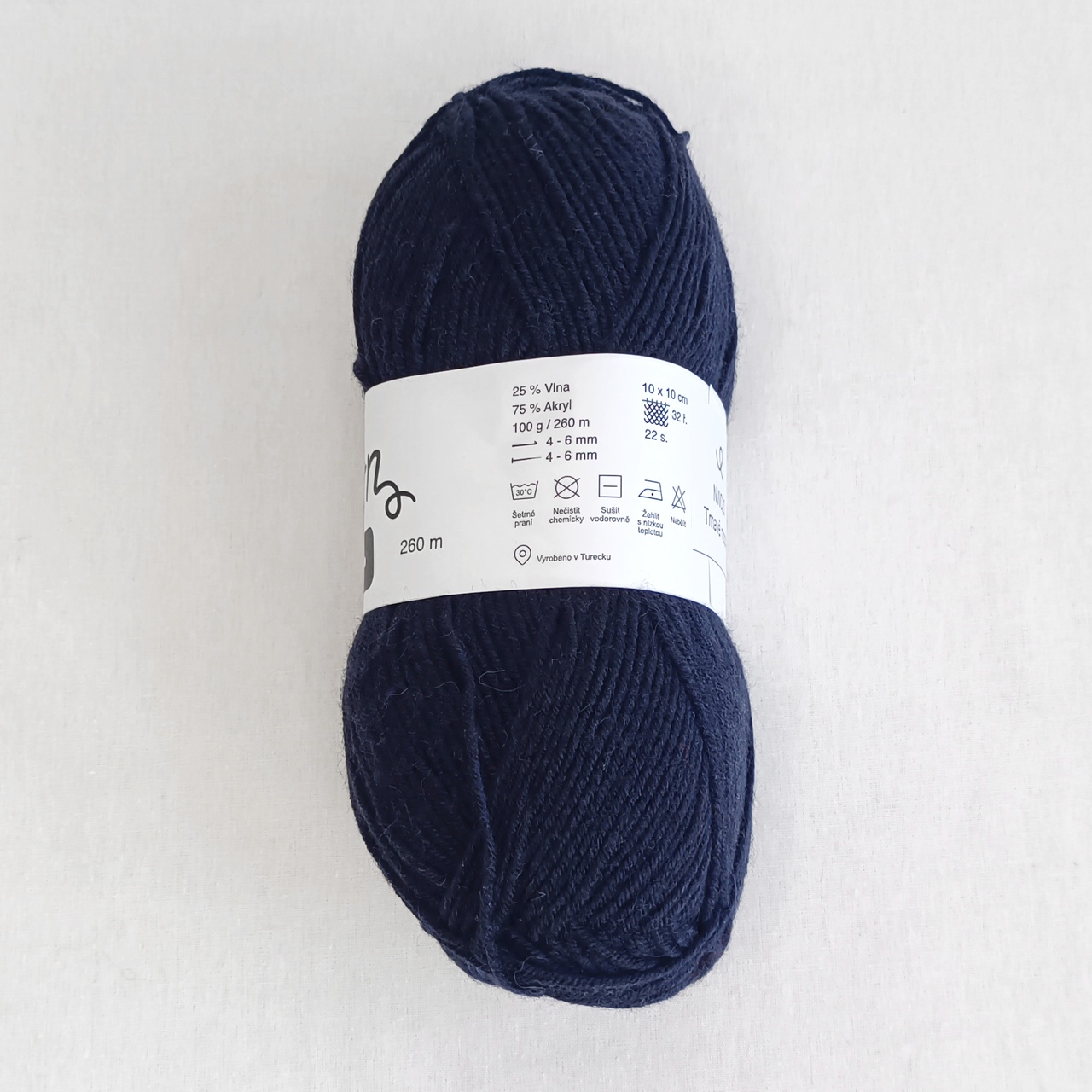 Woolly tmavě modrá - 2