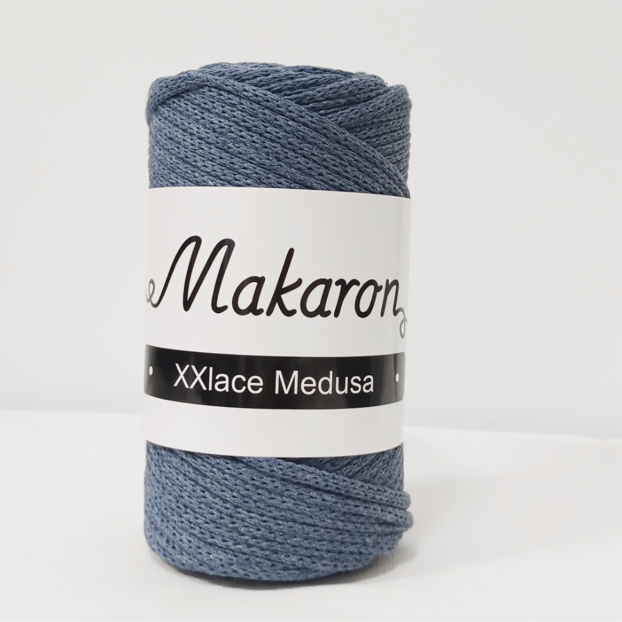 XXLace Medusa džínová modrá 5mm