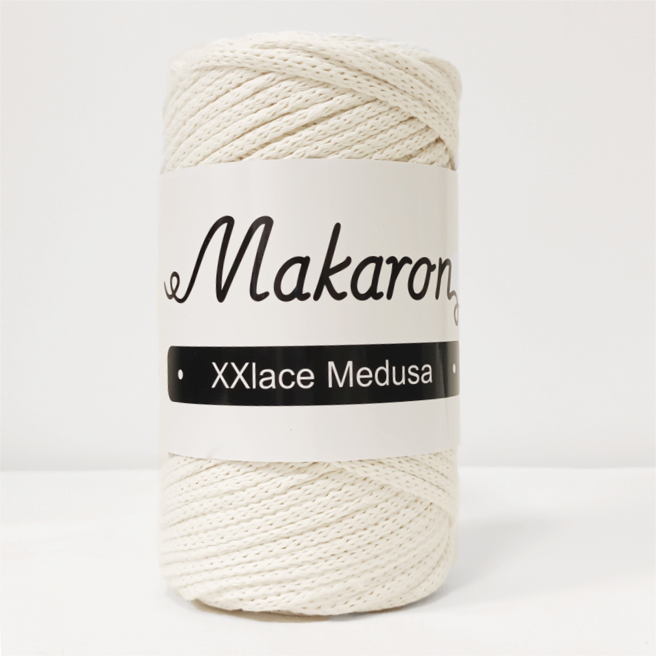 XXLace Medusa smetanová 5mm